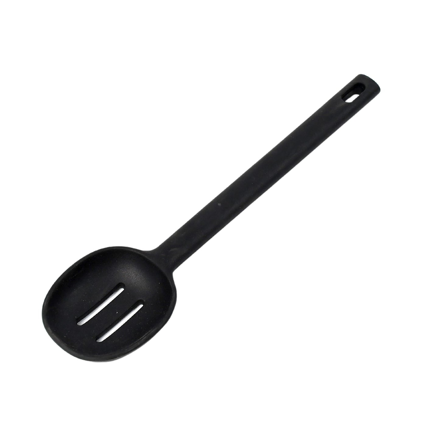 Food-grade silicone utensil designed for easy cleaning.