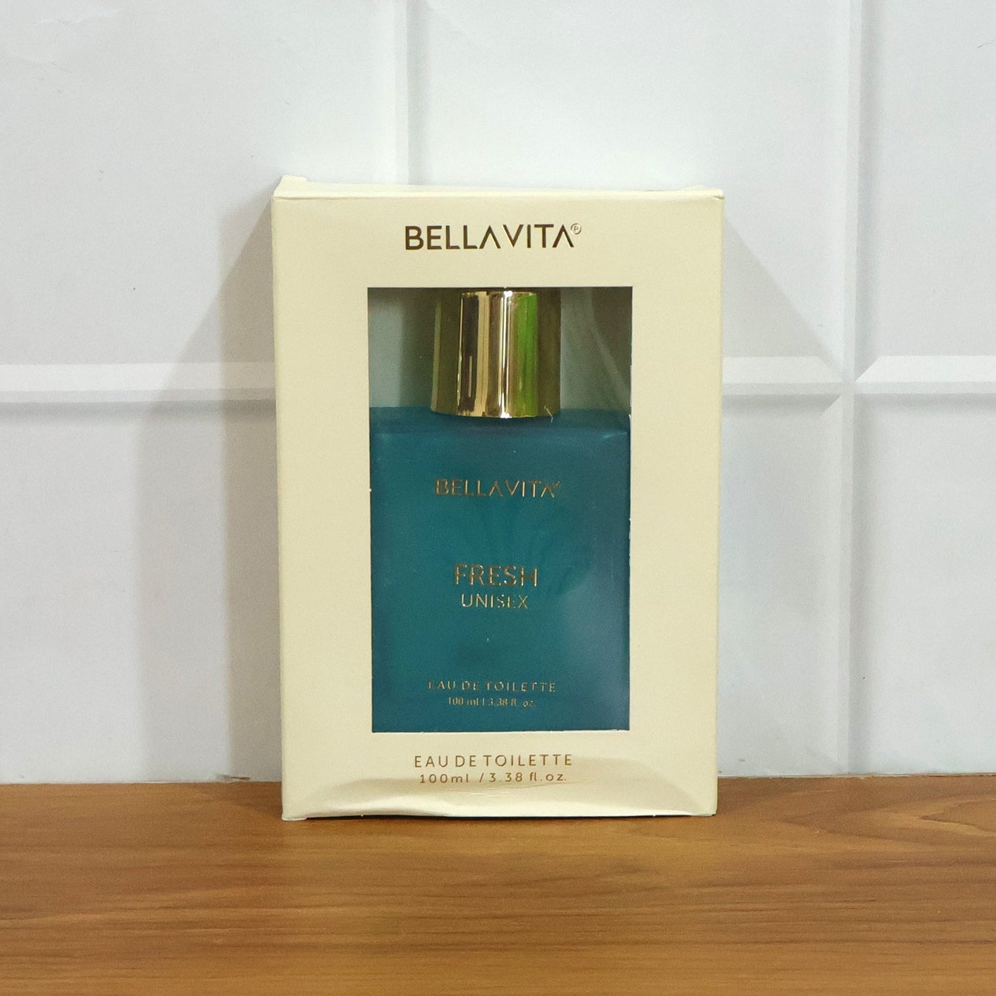 Modern perfume bottle highlighting premium unisex scent