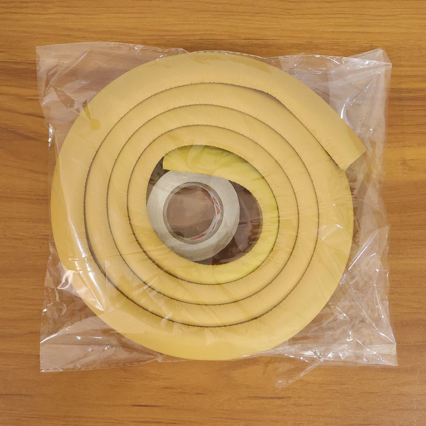 Close-up of the soft, impact-absorbing NBR foam rubber material.
