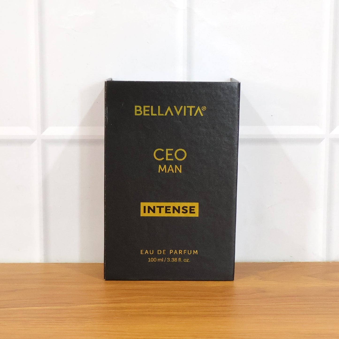 Elegant Bellavita CEO Man Intense packaging design