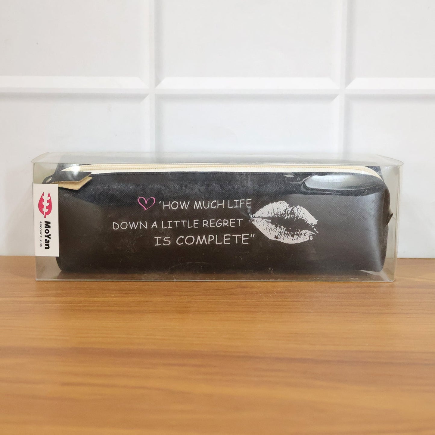 Travel-friendly pencil pouch with lightweight design