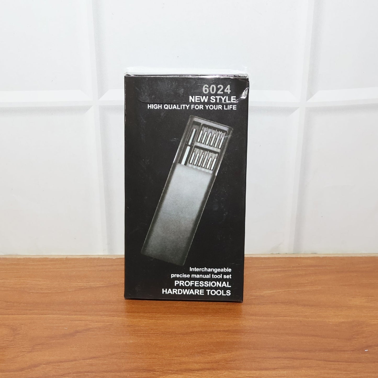 BoltForce 24-in-1 precision screwdriver set displayed with its magnetic bits in a compact case.