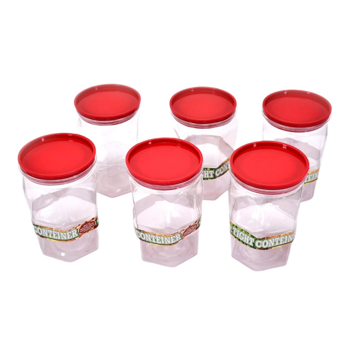 Single 1100ml BPA-Free container, ideal for storing atta or flour.