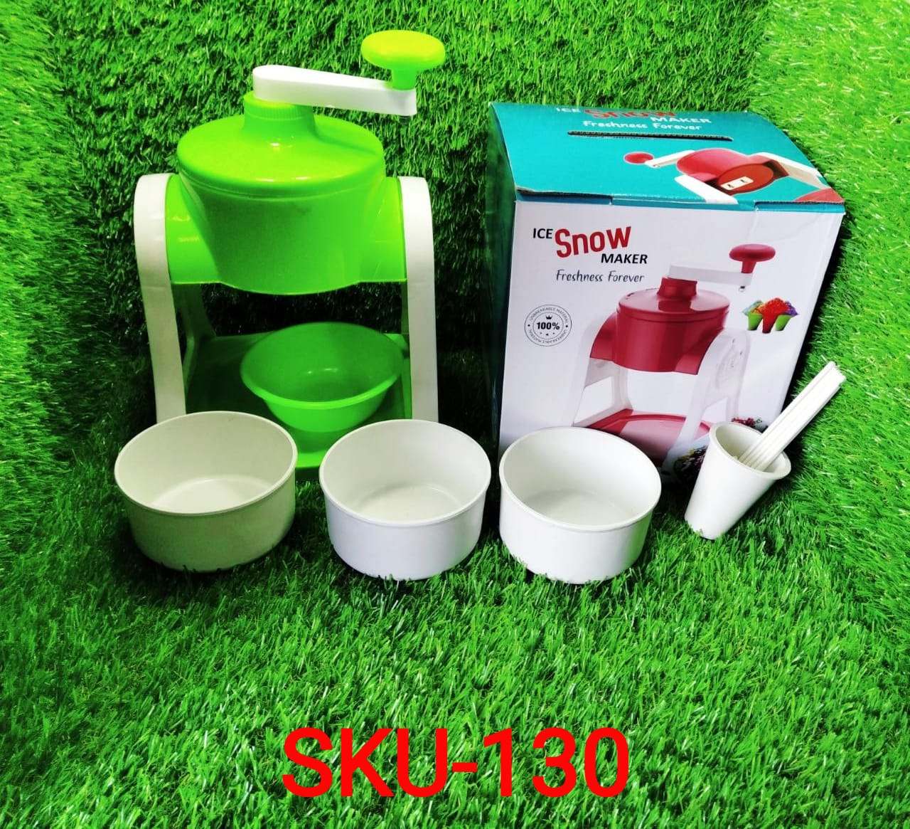 The complete manual gola maker set with accessories.