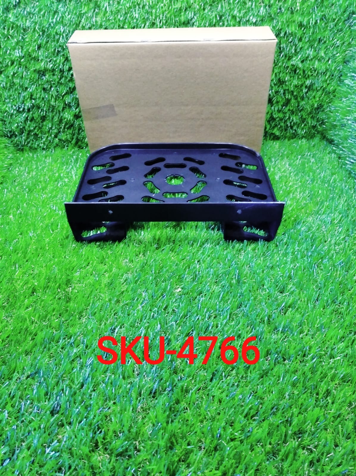 Easy-to-install wall bracket for the TV setup box holder.