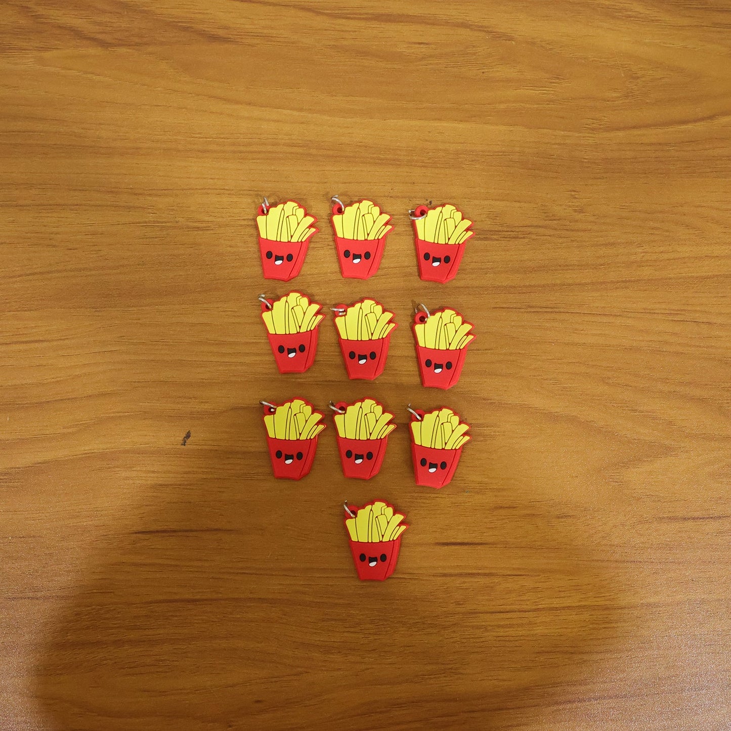 Cute snack keychain charm for gift and decor