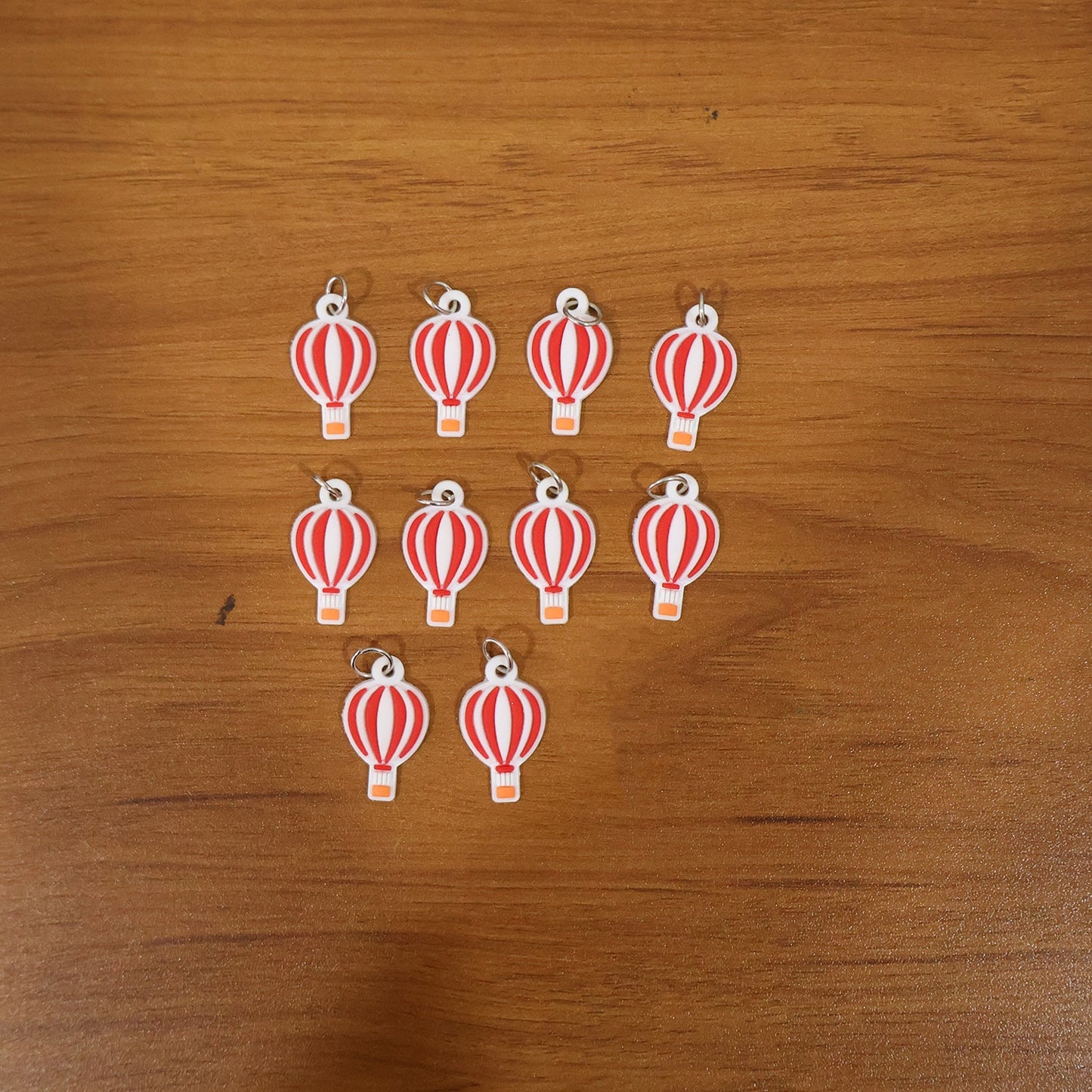 Cute and durable hot air balloon bag charms for gifts