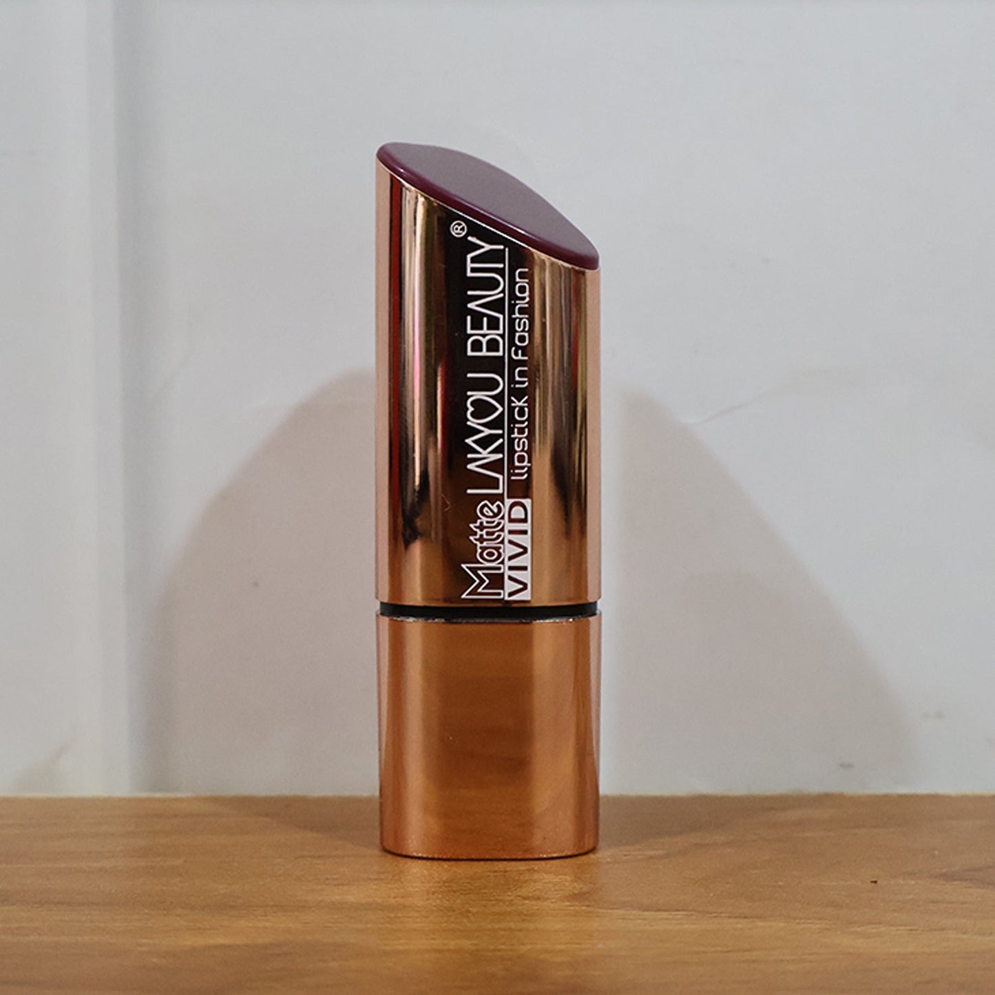 Travel-friendly vivid matte lipstick with long-lasting bold lip color