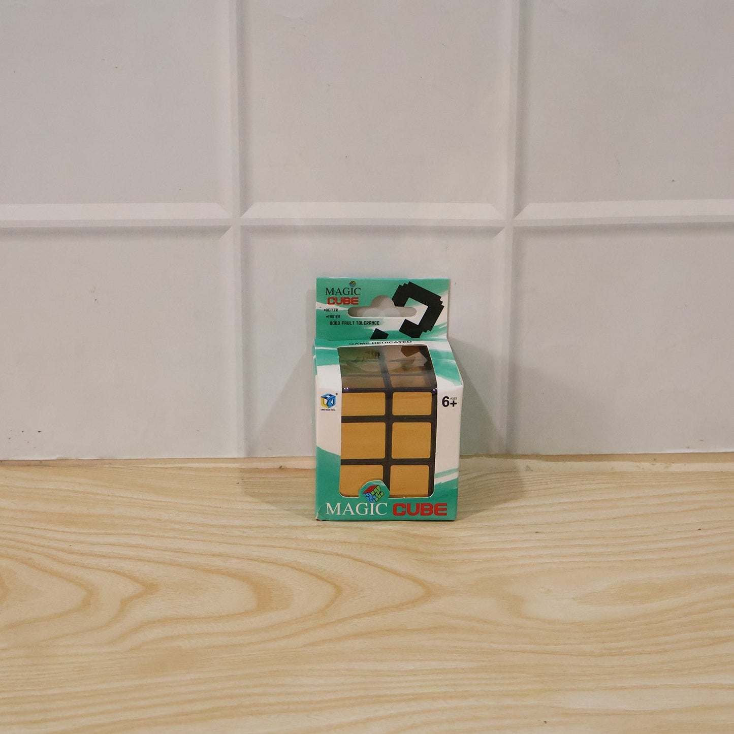 Golden Magic Puzzle Cube in active play session