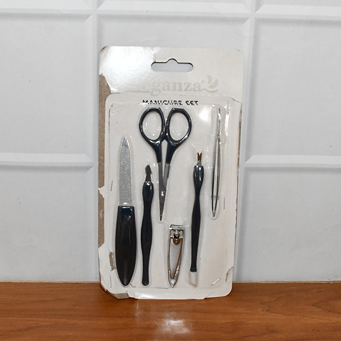 Portable manicure and pedicure grooming kit ready for travel