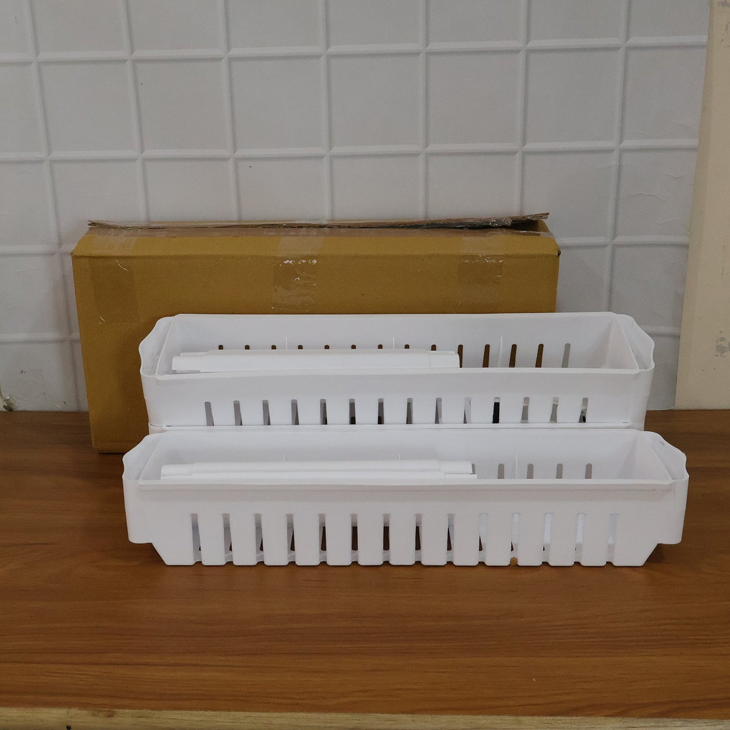 Countertop 3 layer organizer rack for kitchen and household use