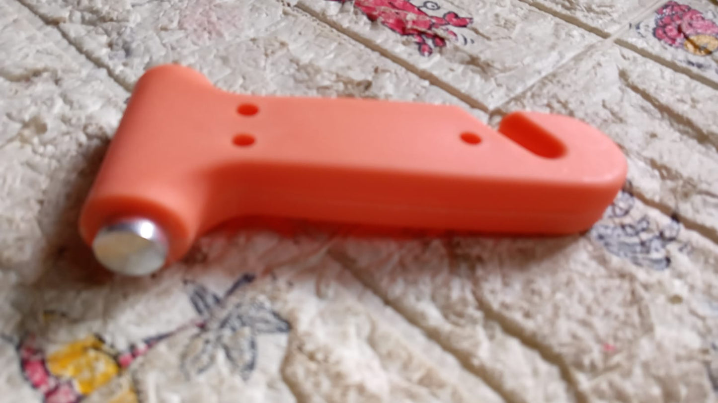 Collection of essential car tools for roadside emergencies.