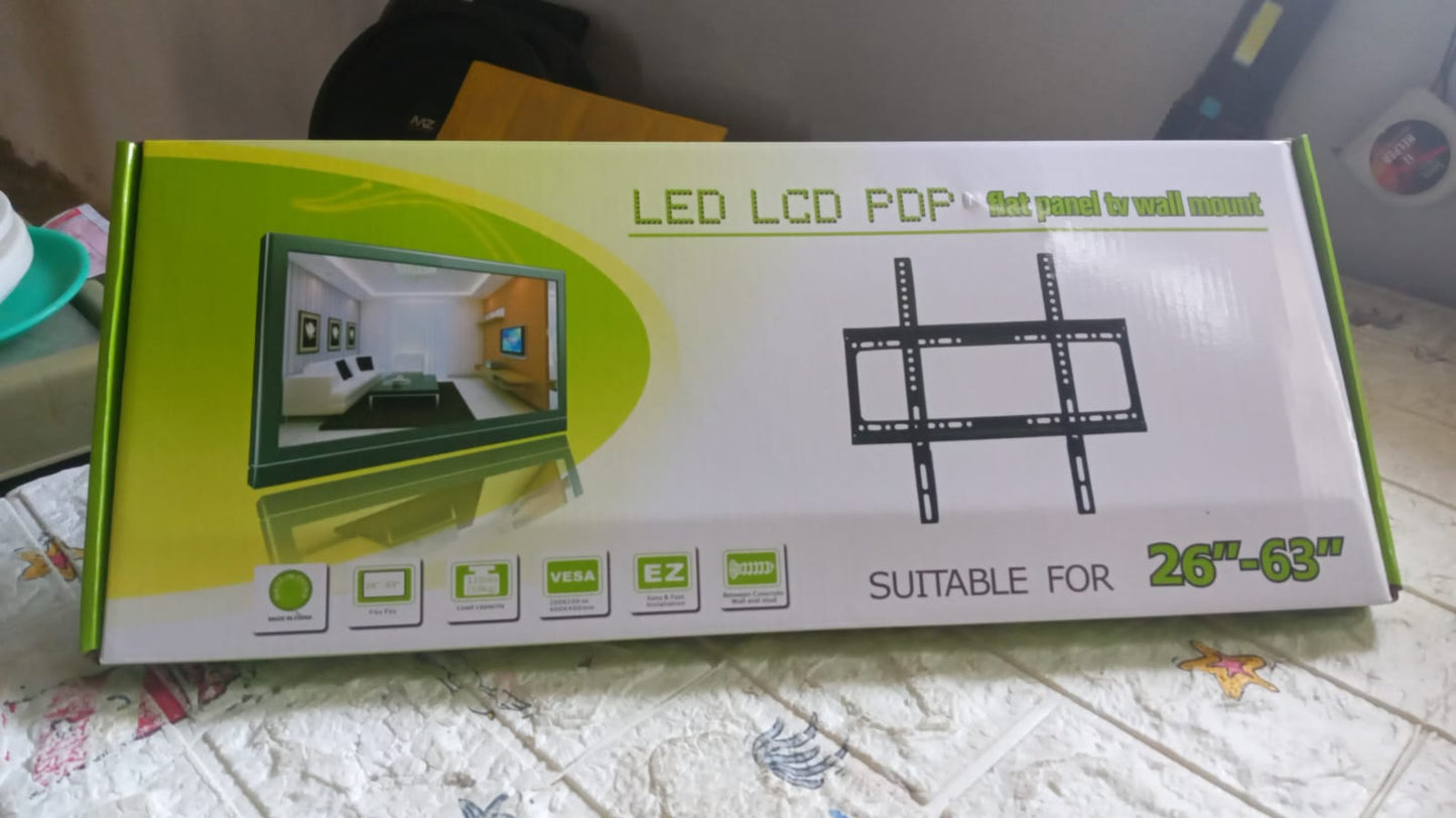 Quick release cord lock mechanism for easy TV attachment and removal.