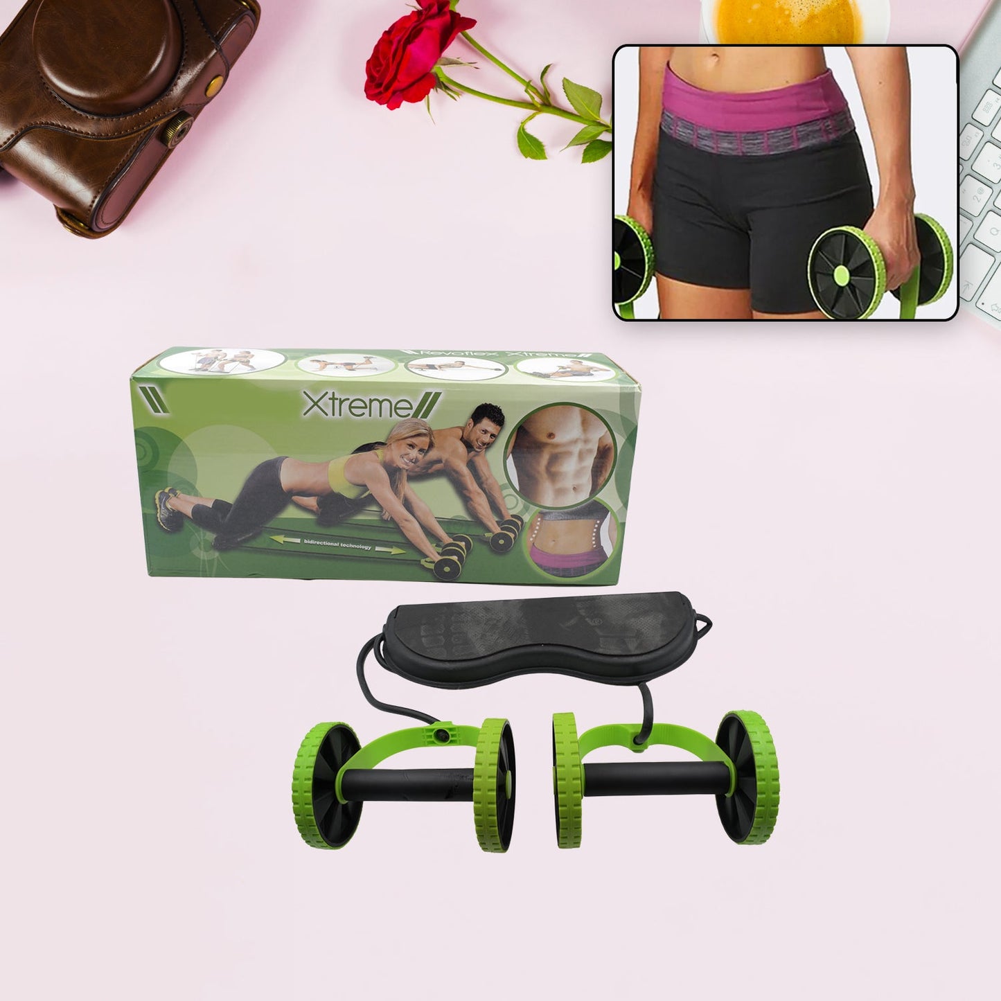 FitFuzion Ab Resistance Exerciser for effective core strength training.