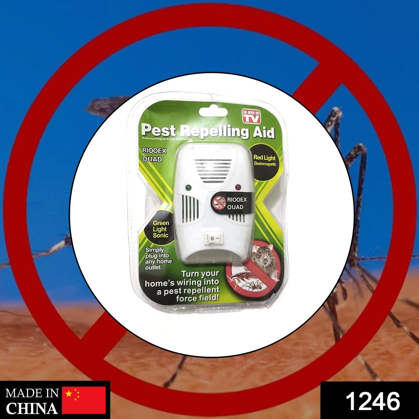 Styleva ultrasonic pest repeller effectively driving away household pests.