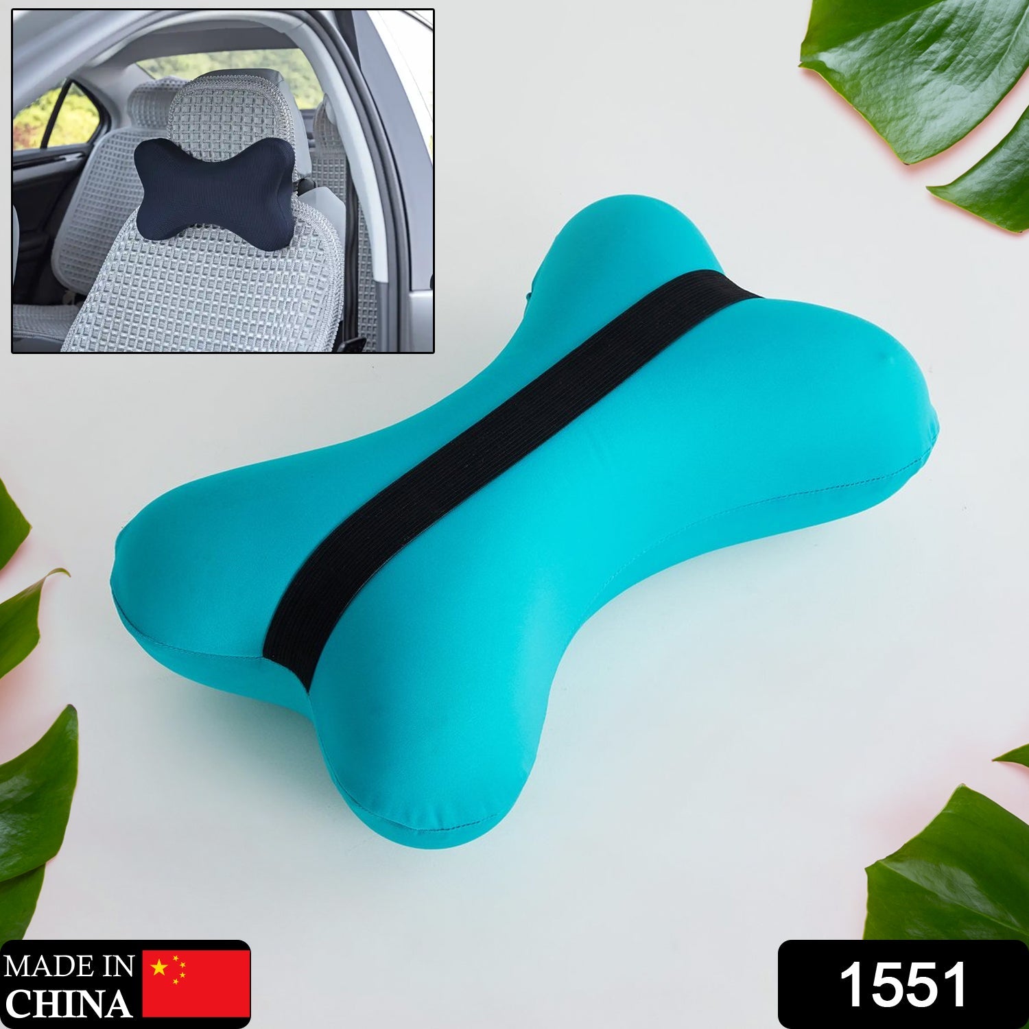 Mini microbeads travel pillow offering gentle neck support.