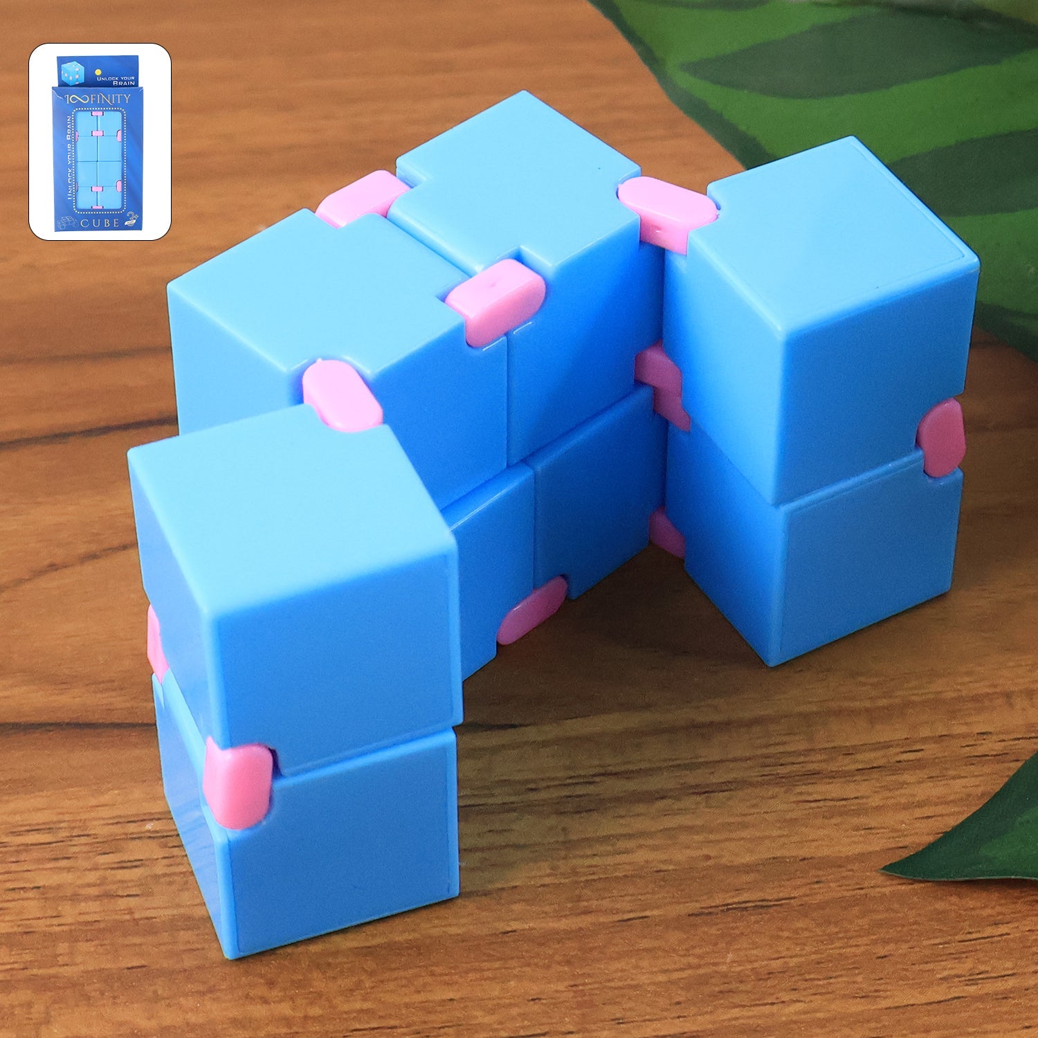 Educational Infinity Cube fidget puzzle toy enhancing brain focus