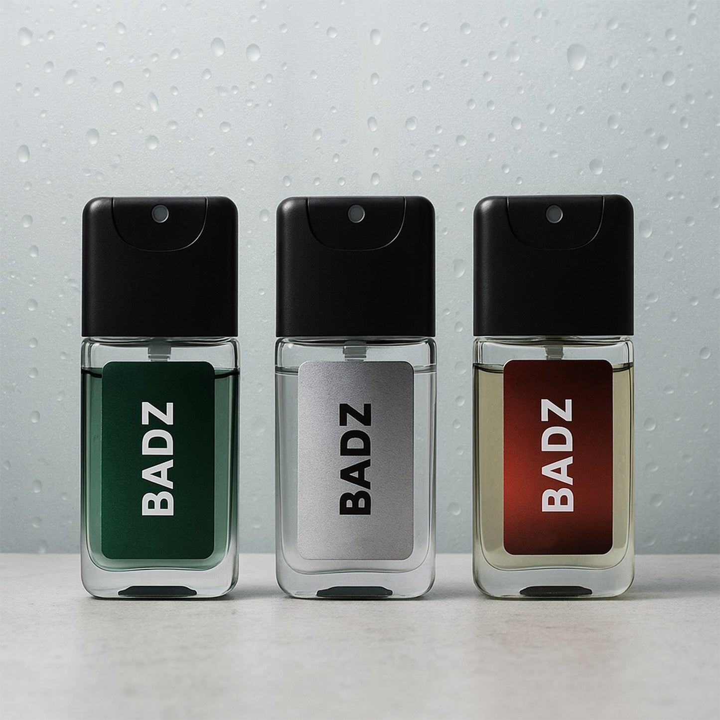 Modern design unisex aromatic fragrance set bottle with sleek look