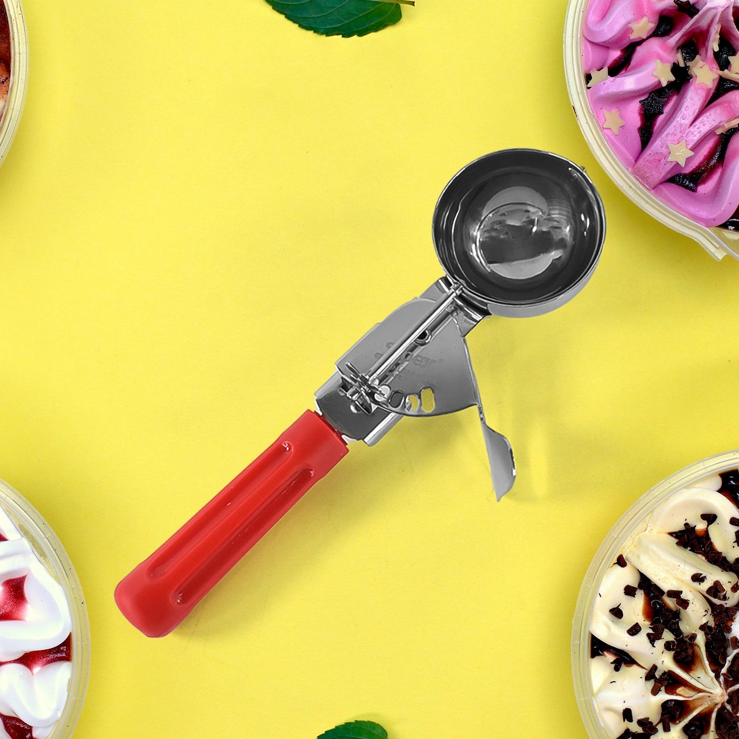 Apex Ice Cream Scoop 70 ML with stainless steel head for precise servings