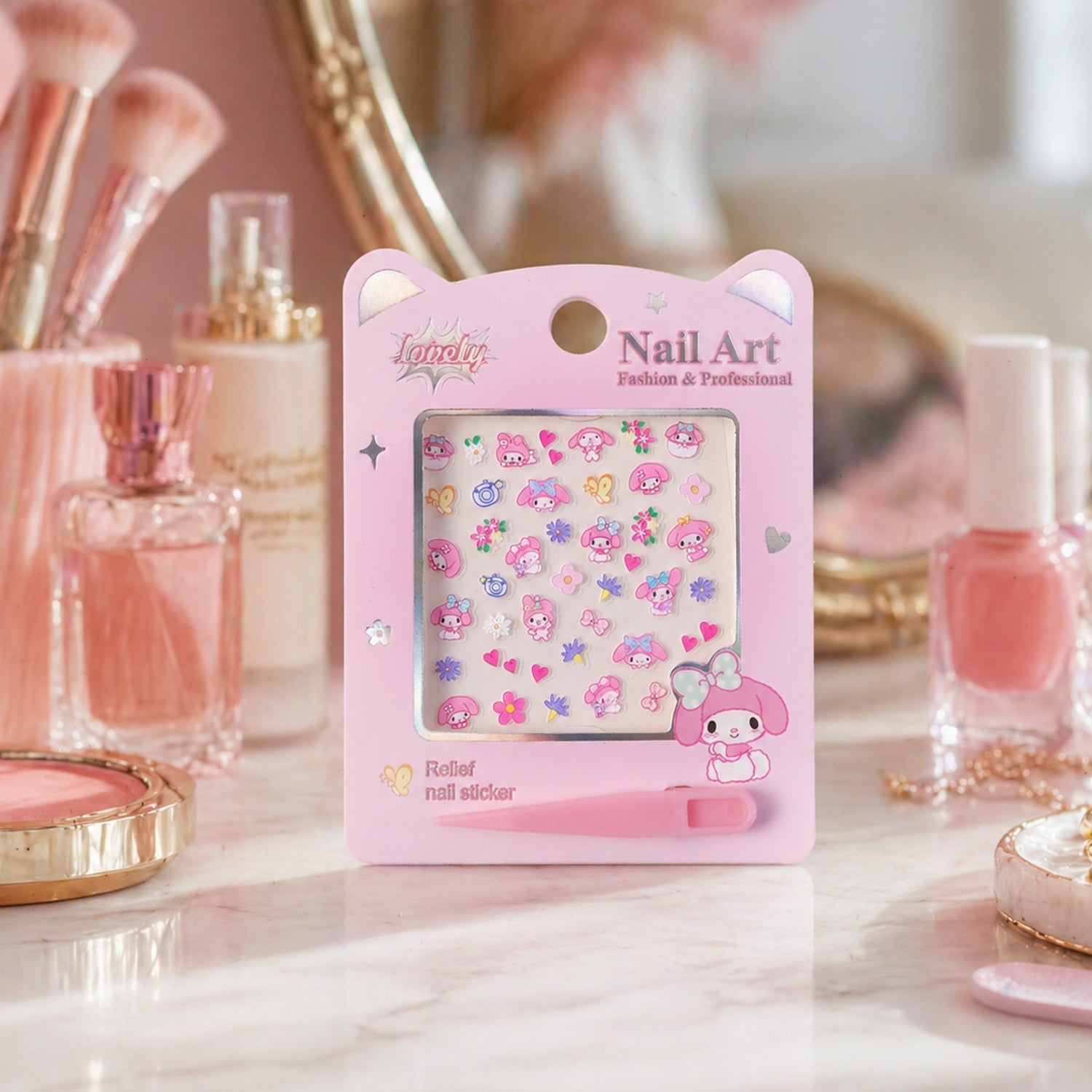 Colorful nail stickers for girls and womenÕs nail art