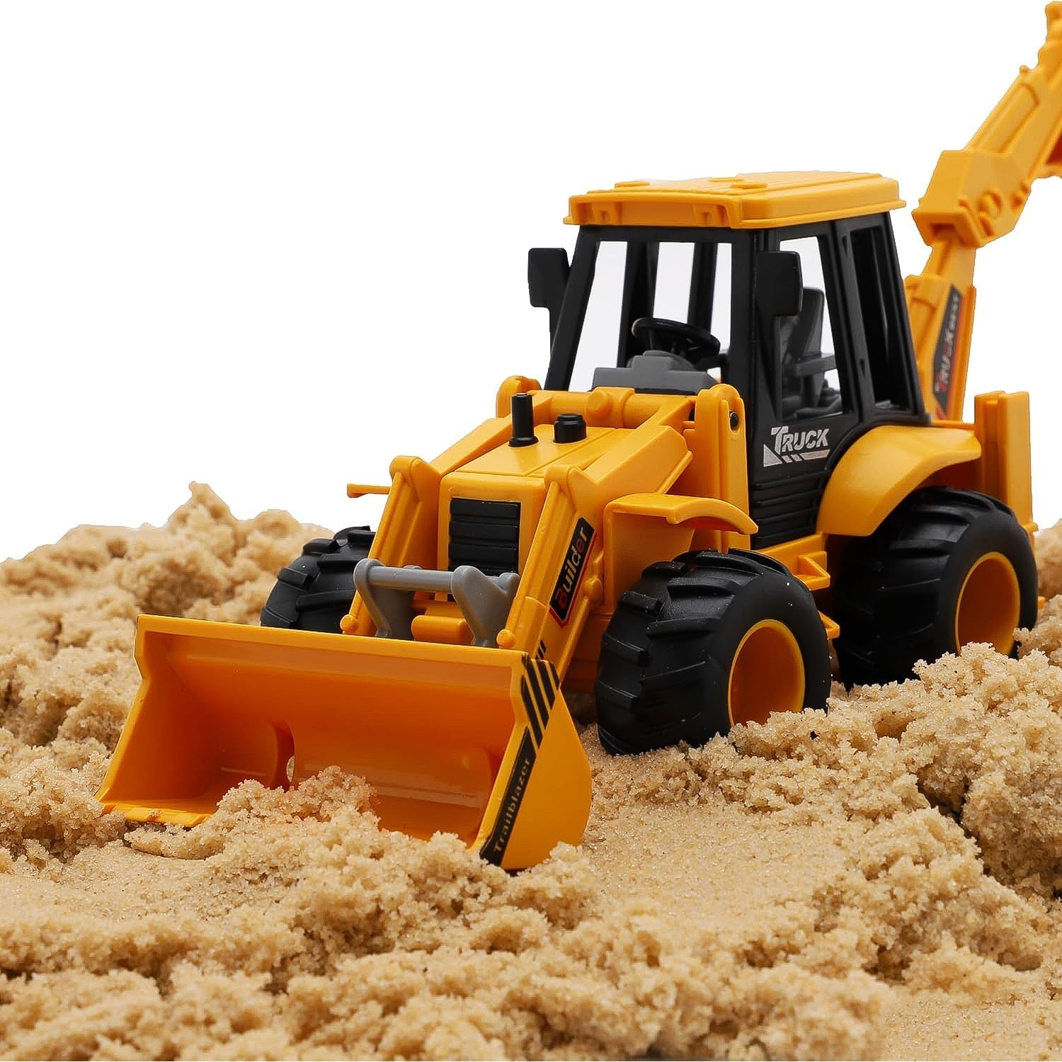 Packaging of LALA JCB Style Backhoe Loader Toy Truck