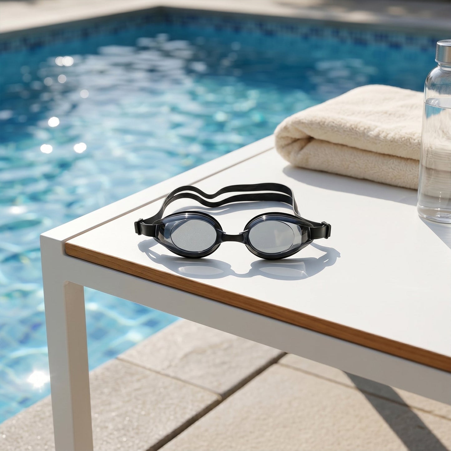Comfortable, soft silicone kids swim goggles