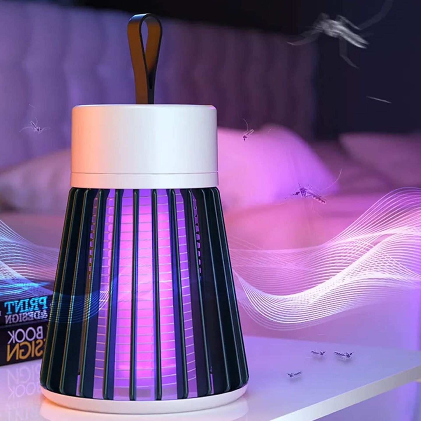 FERVENT Mosquito Killer Lamp, a compact USB-powered bug zapper, displayed on a light background.