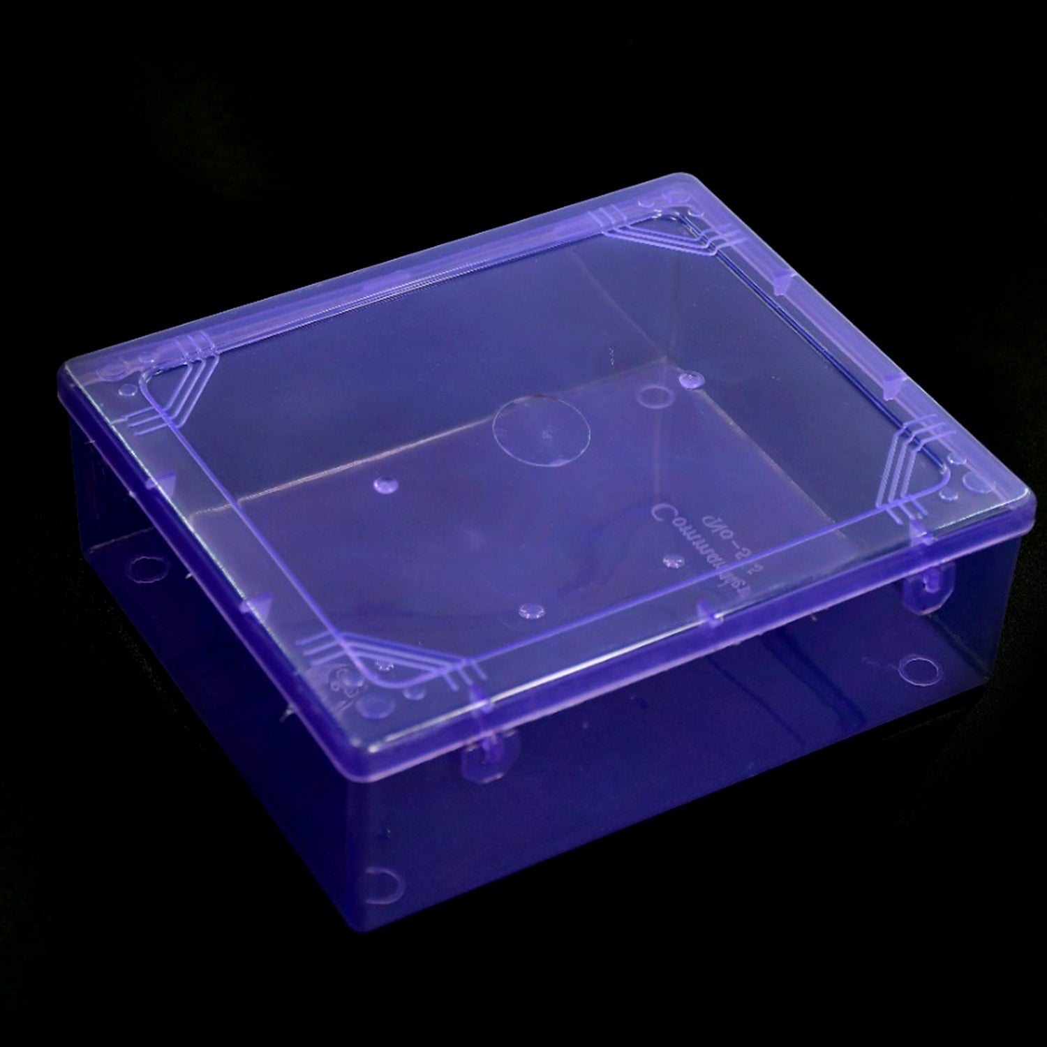 Multiple transparent food storage containers arranged neatly.
