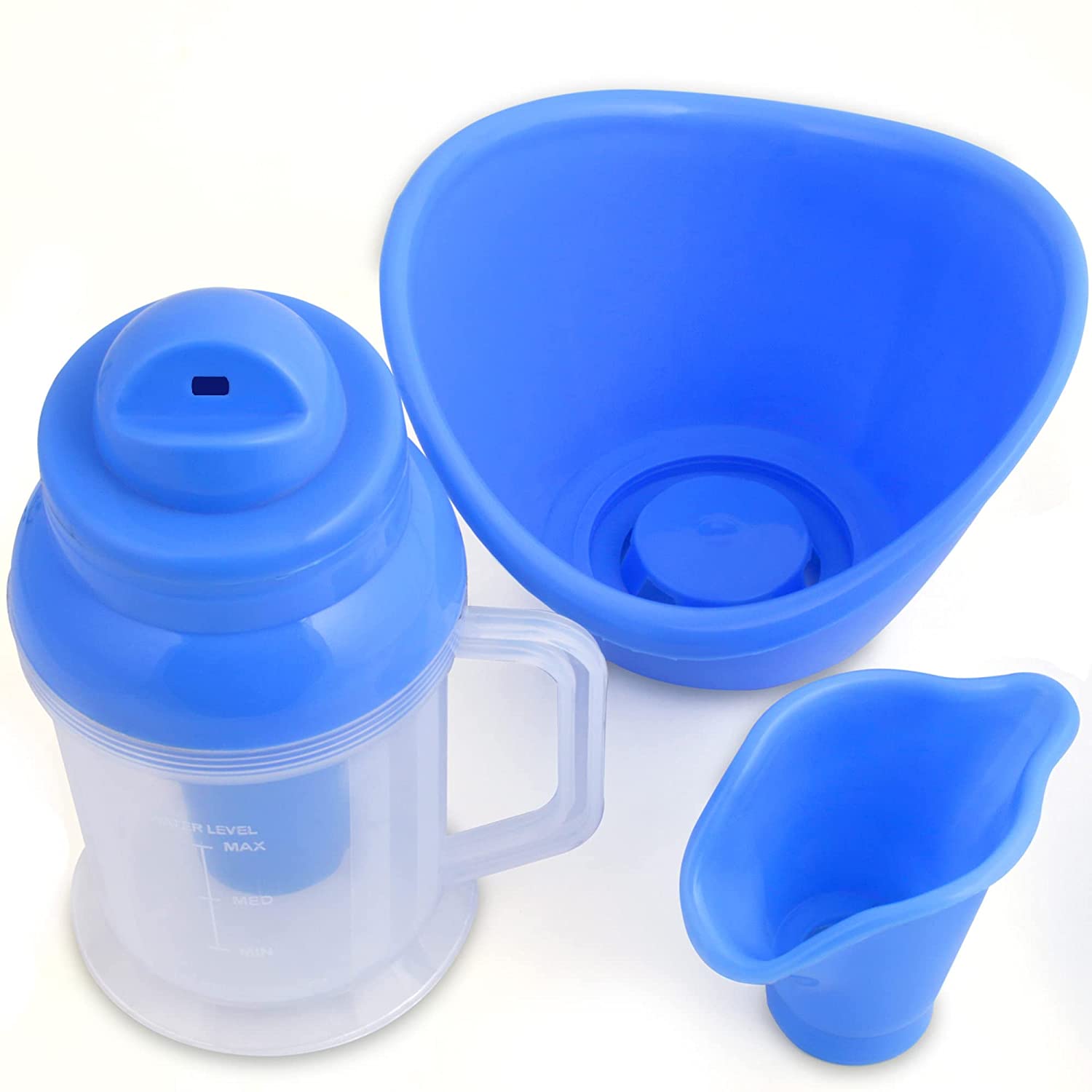 Close-up of the VelvaBloom 3 in 1 Steam Inhaler, highlighting its user-friendly design.