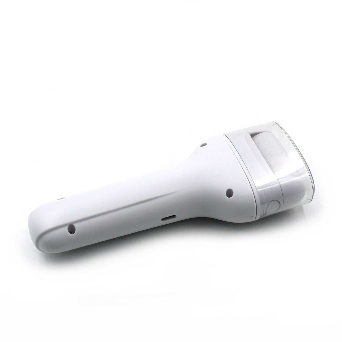 Ergonomic electric foot care tool designed for comfortable handling and effective callus removal
