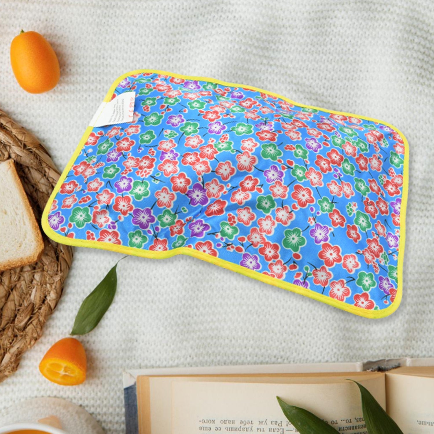 Portable hot water bag, ideal for travel and on-the-go warmth.