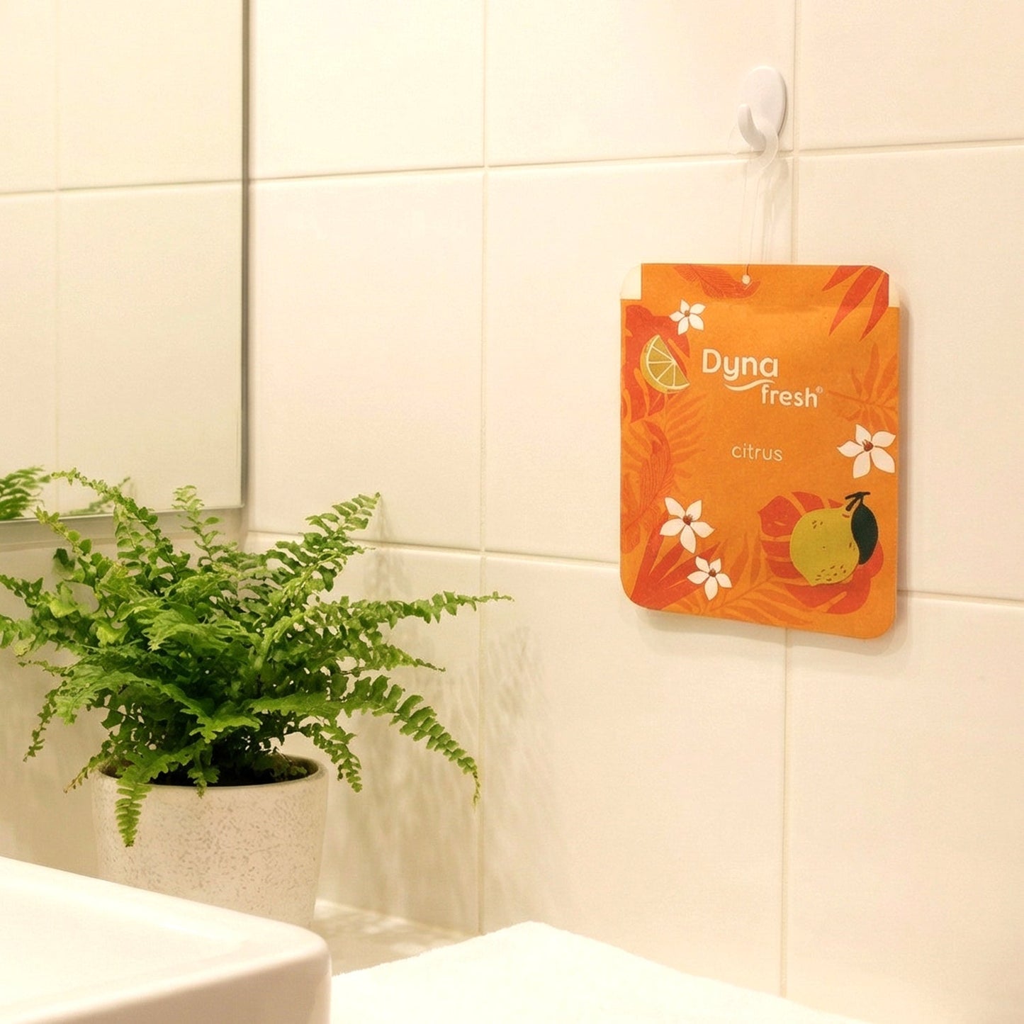 Bathroom hanging citrus gel deodorizer, easy to install