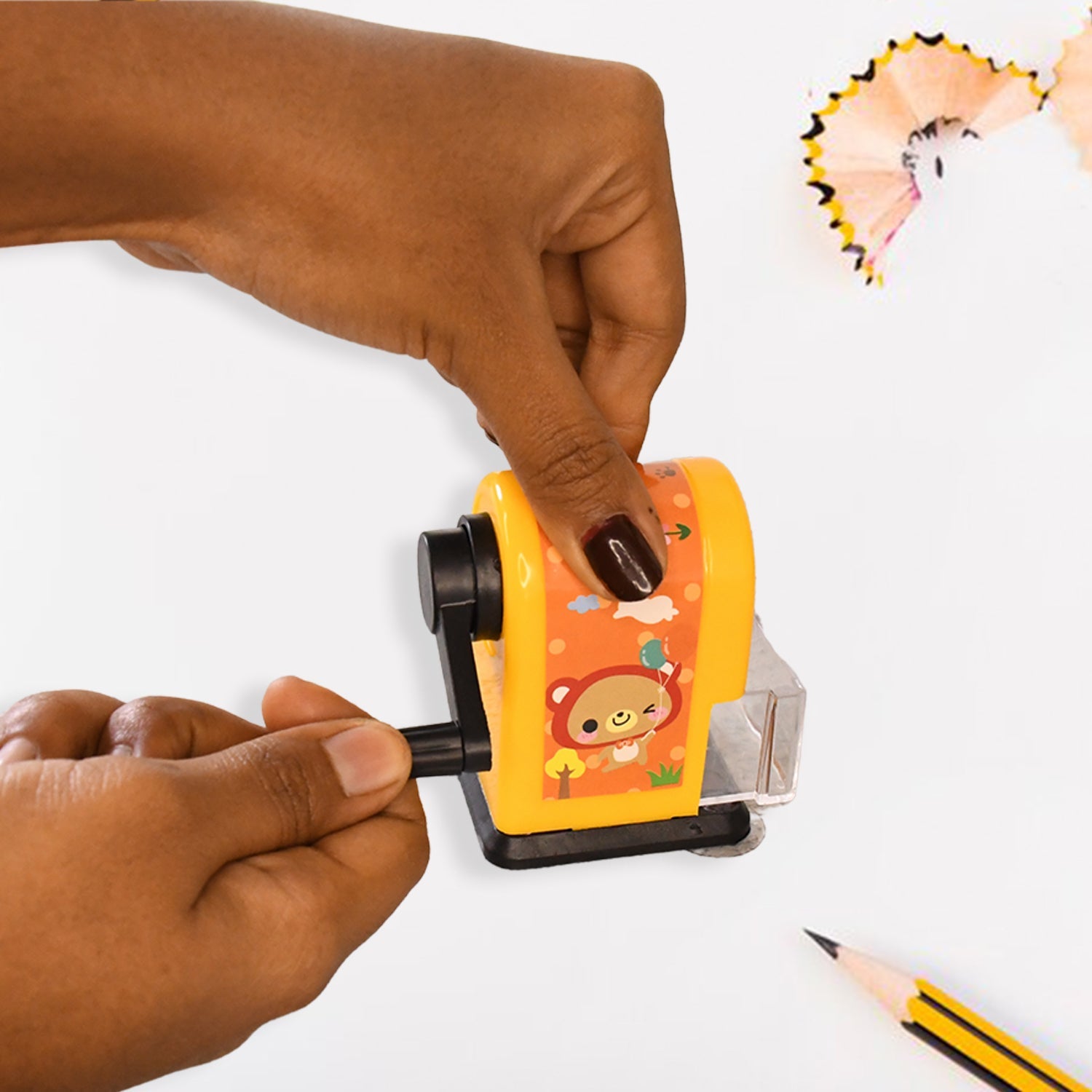 PrecisionPoint table pencil sharpener for clear and accurate pencil tips