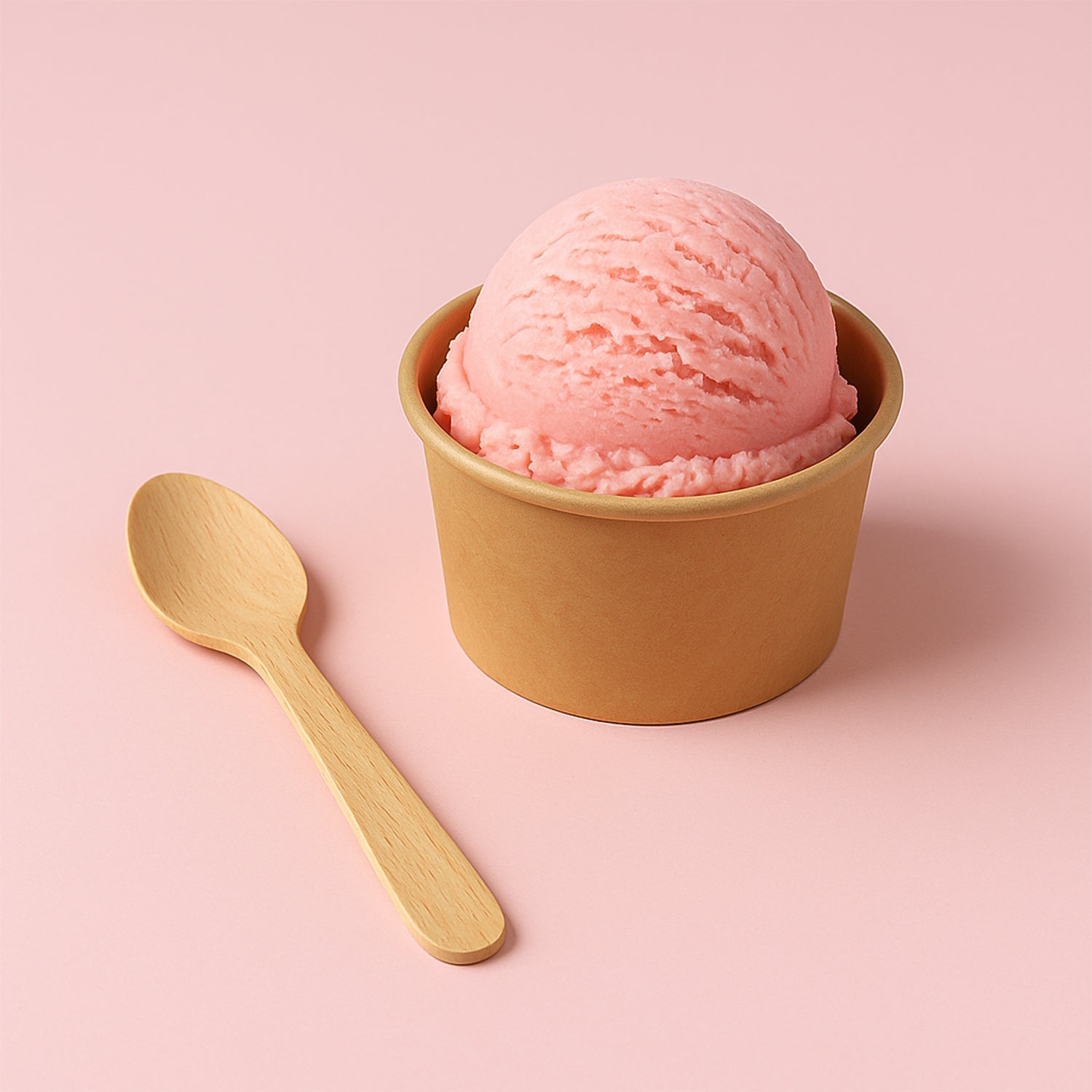 Compact wooden tea spoons uncoated smooth finish in eco-friendly pack
