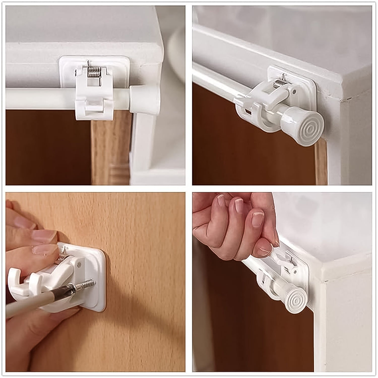 Versatile self adhesive hooks for various surfaces