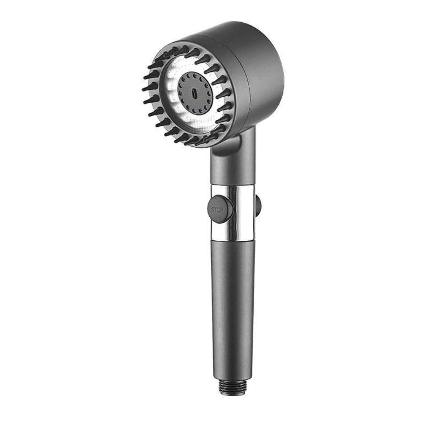 Close-up of the High-Pressure Shower Filter Head for a powerful rinse.