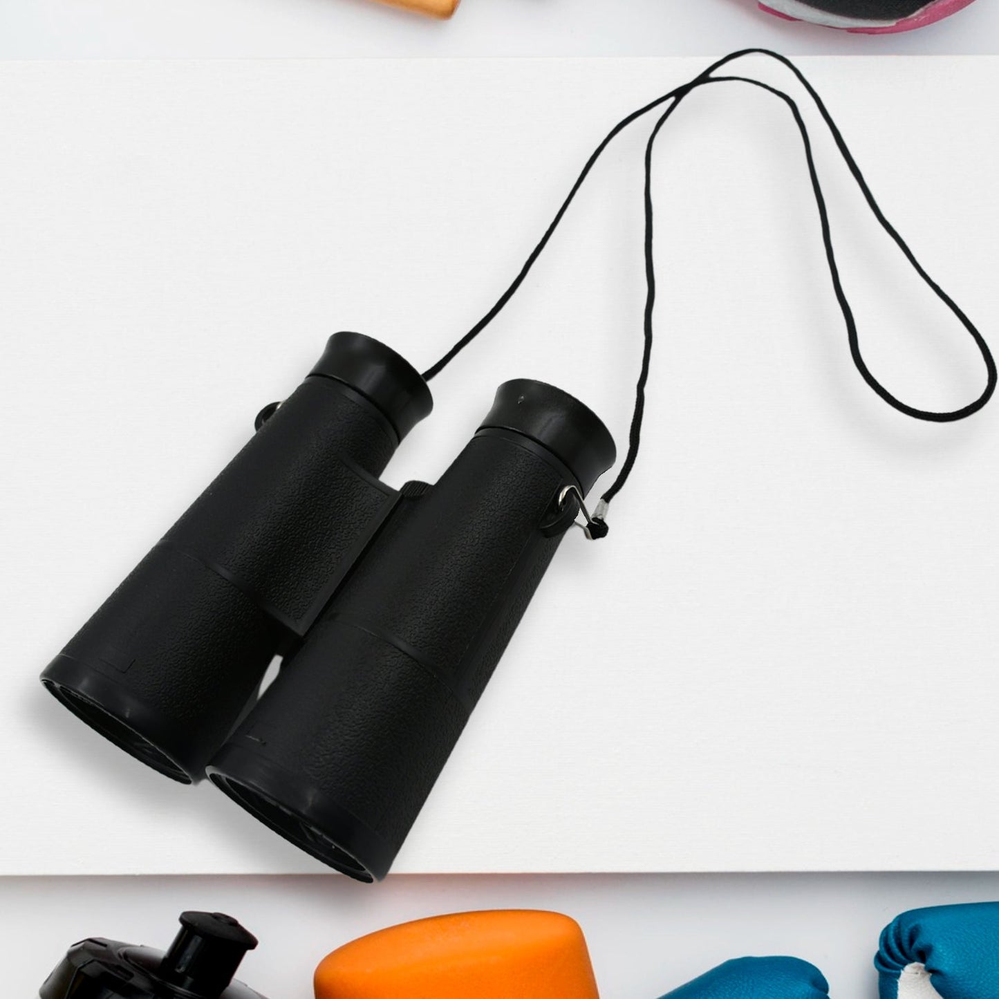 Lightweight and portable Learning Toy Binoculars for young explorers.