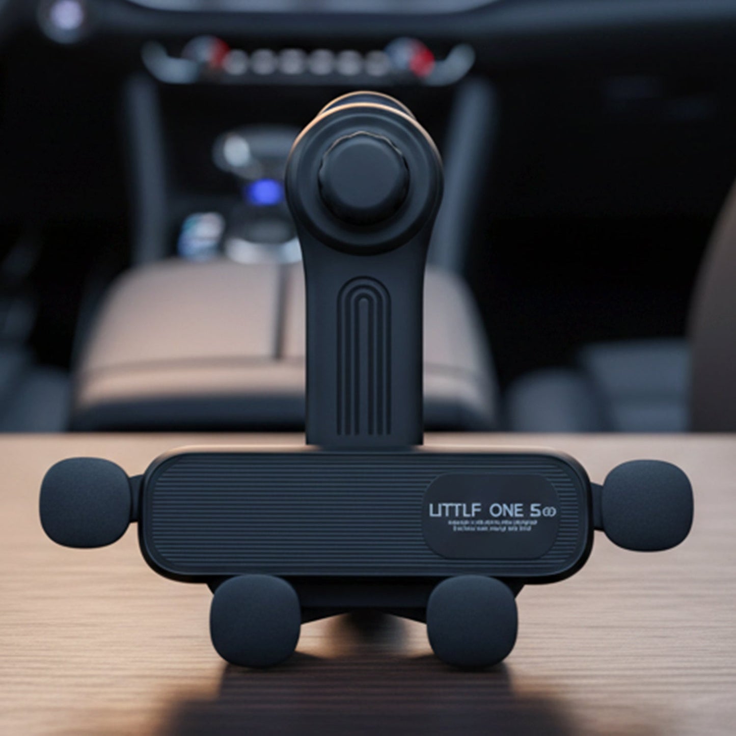 Compact design of car mobile phone holder mounted on air vent