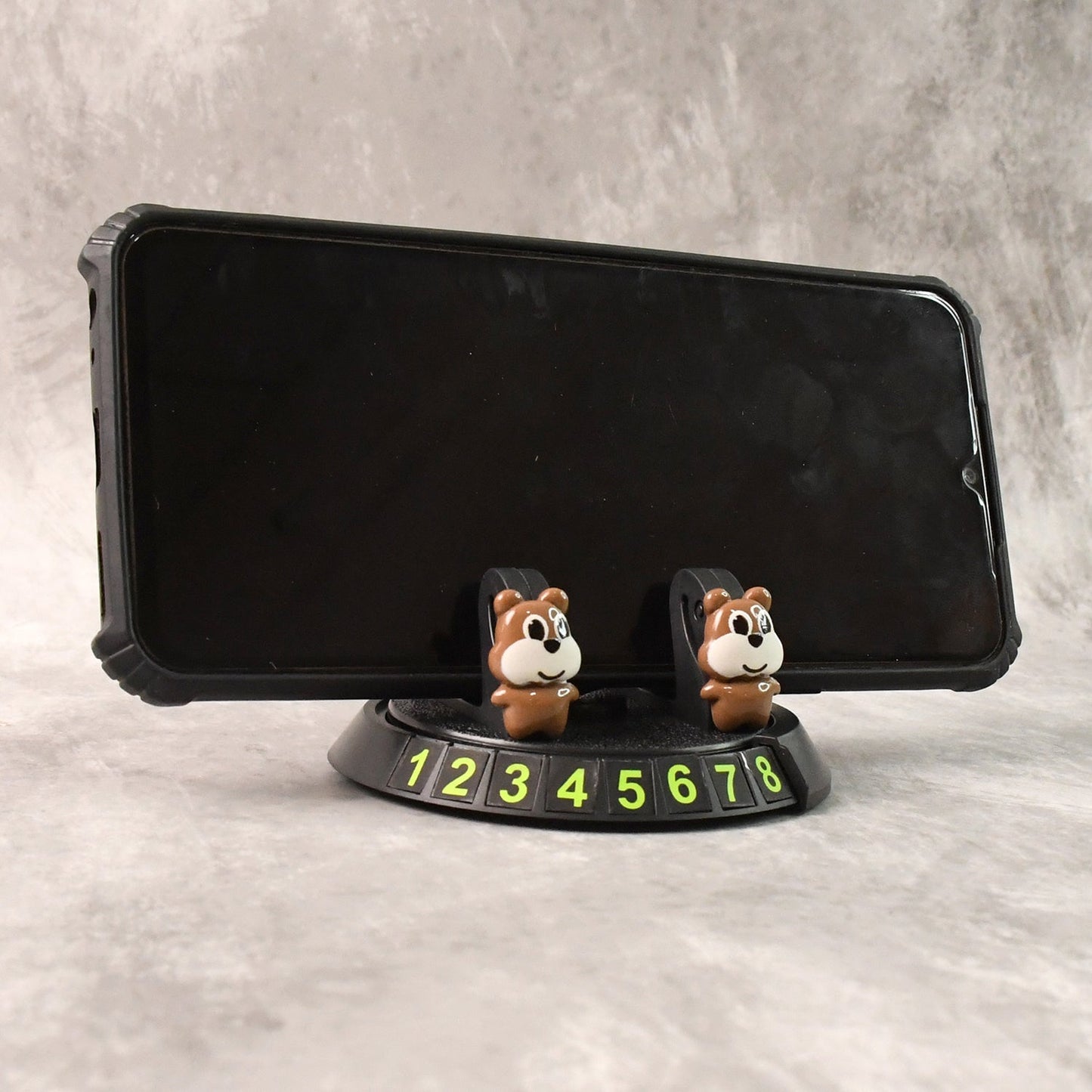 Compact multipurpose car mobile stand with anti-slip base