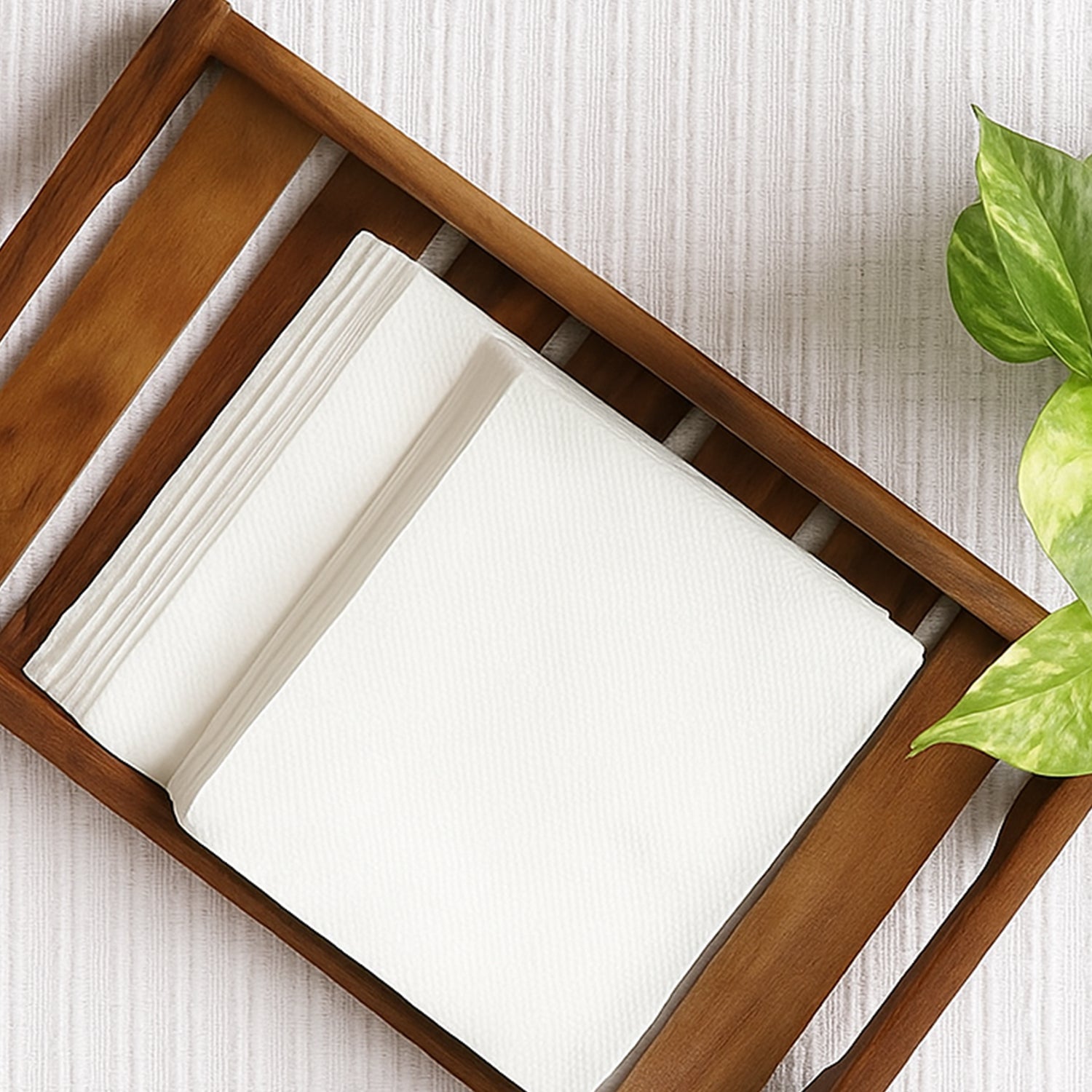 Pure soft pulp facial tissue paper napkins set of 50 sheets