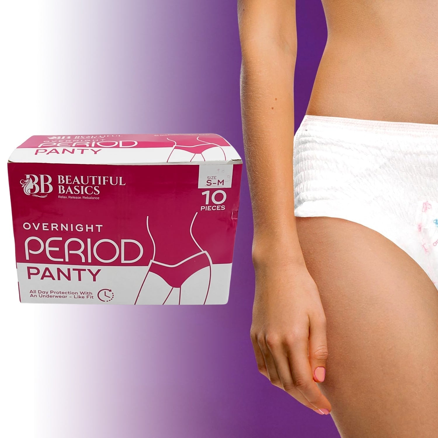 Close-up of the seamless, breathable underwear from the emergency kit.
