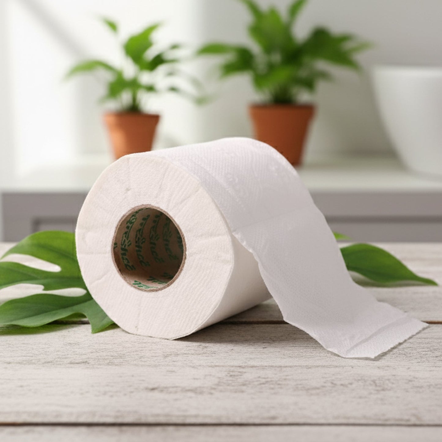 Roll of Freshee 2-ply toilet paper showcasing soft texture