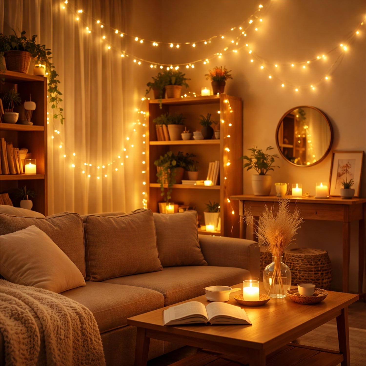 Home decoration LED fairy lights for ambient lighting