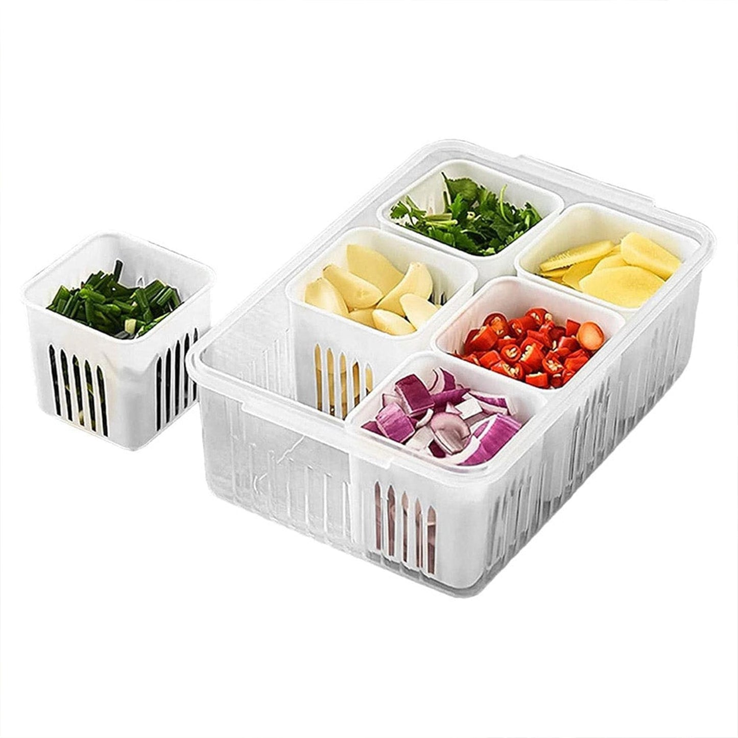 Fridge Storage Box – Airtight Food & Veggie Organizer | Tidy Table
