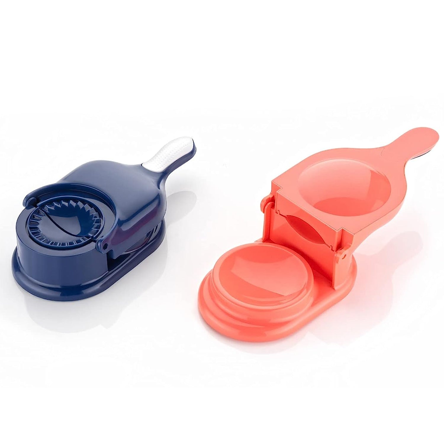 The versatile dumpling maker mould ready for use in a kitchen.