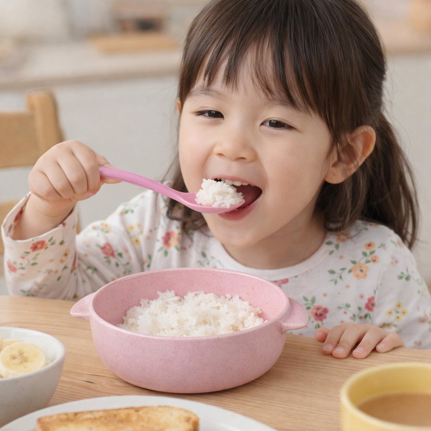 BPA free children meal bowl for safe feeding