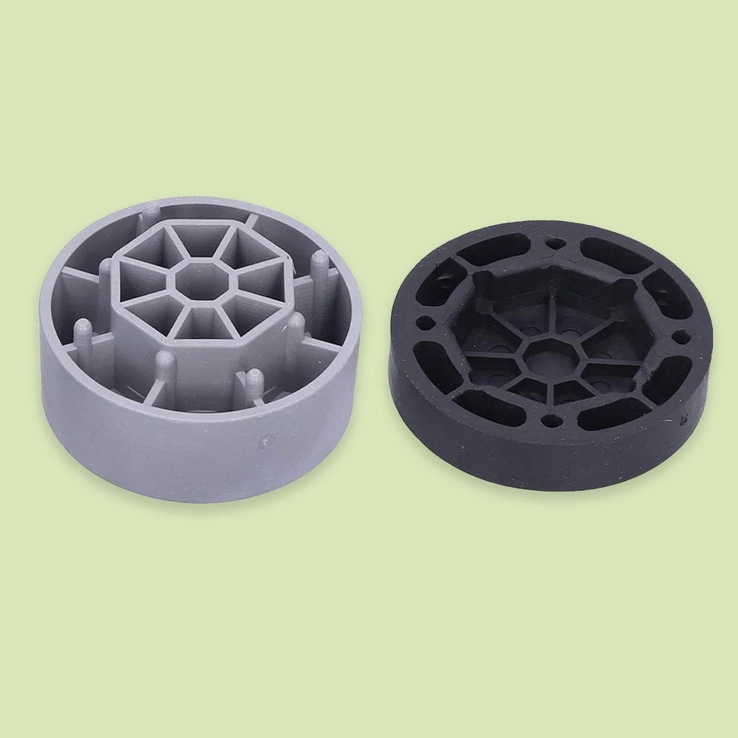 Durable support pad protecting floors from appliance vibrations