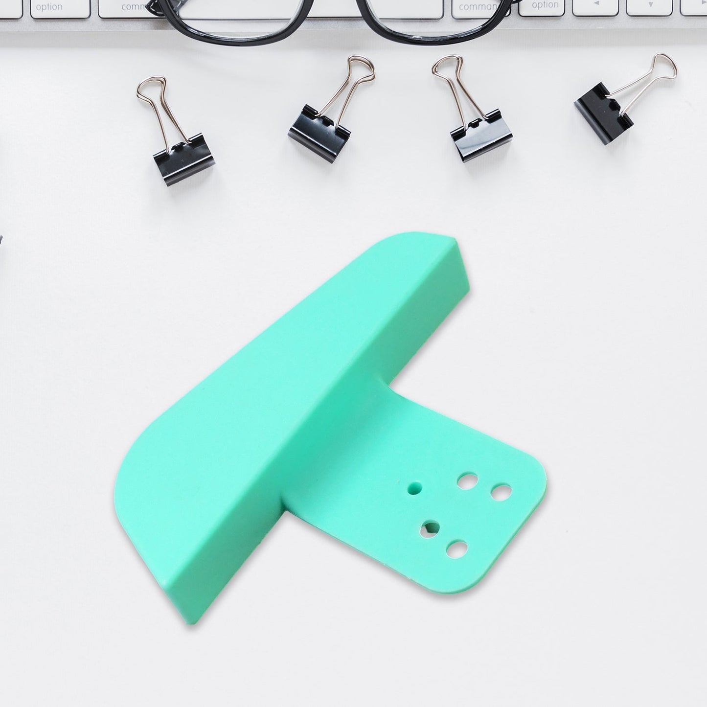 Durable plastic phone charging stand holder for home and office