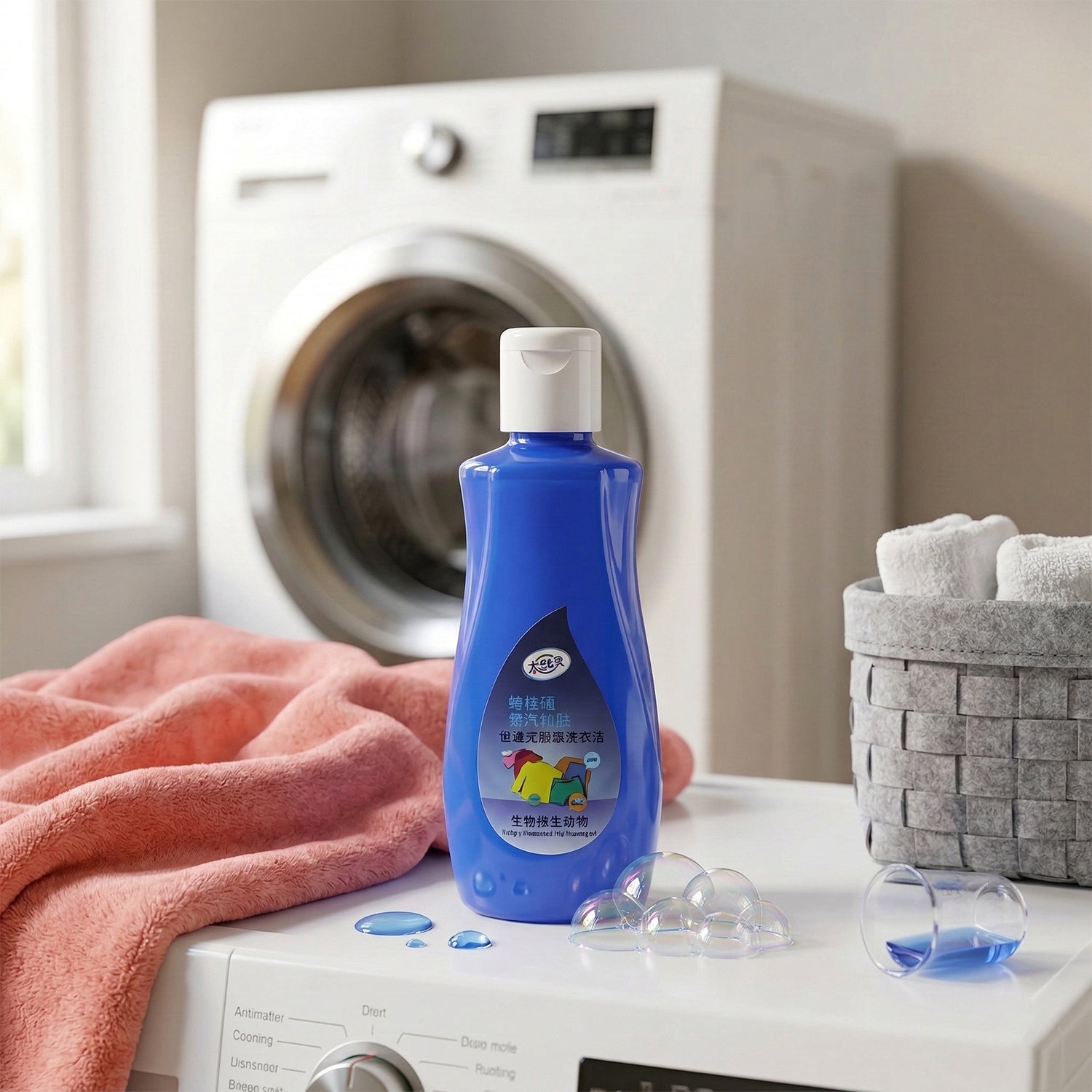 Fabric stain remover for clothing care