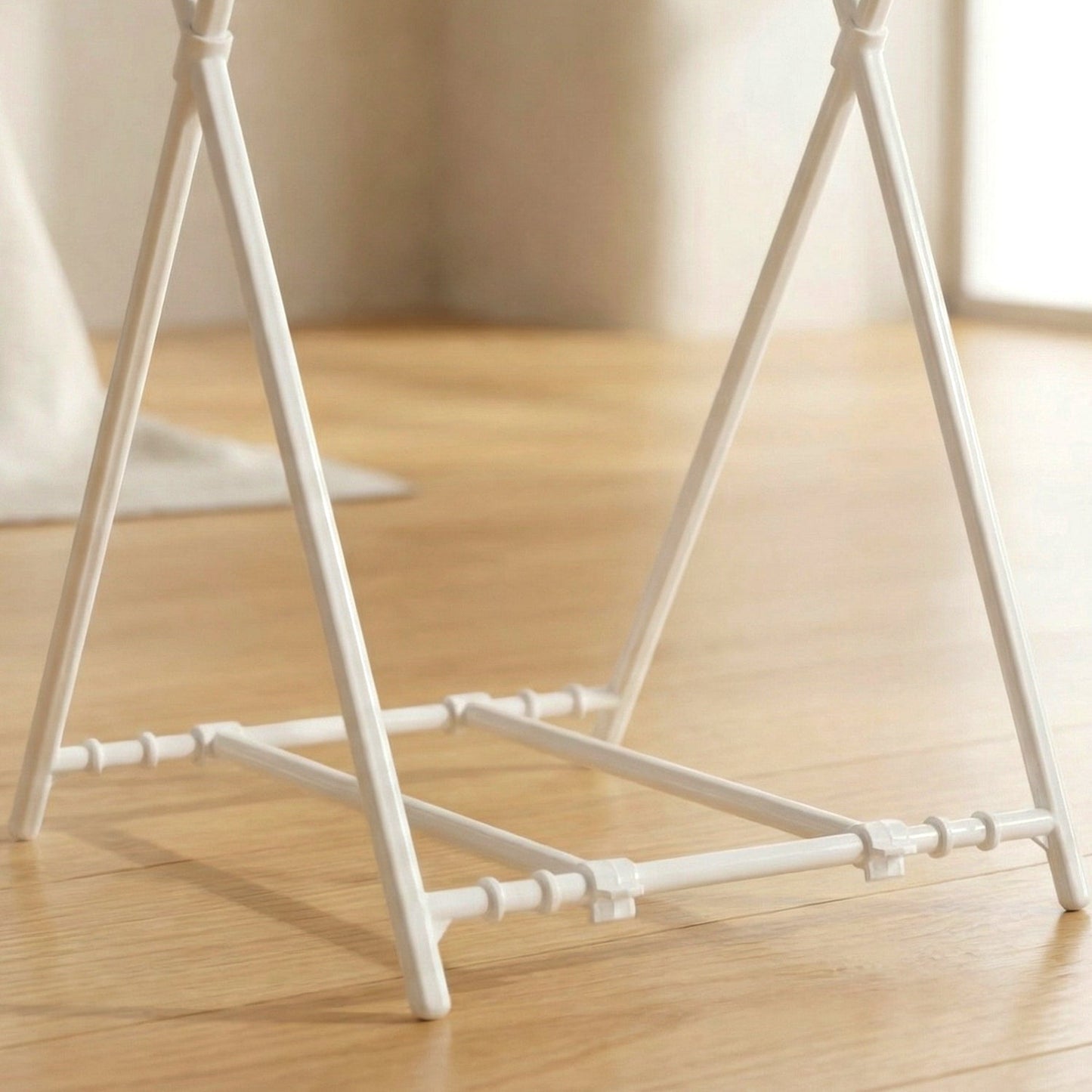Garbage bag stand firmly holding a trash bag upright for easy disposal